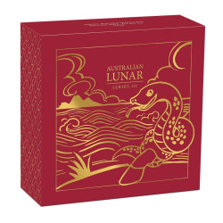 Zlatá mince 1 Oz Lunar Series III Year of the Snake 2025 Proof