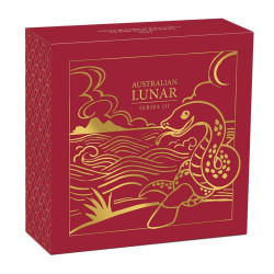 Zlatá mince 1/10 Oz Lunar Series III Year of the Snake 2025 Proof