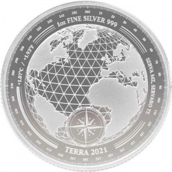 Stříbrná mince 1 Oz Terra 2021