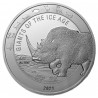 Stříbrná mince 1 Oz Giants of the Ice Age Nosorožec Srstnatý 2021