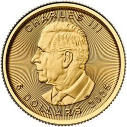 Zlatá mince 1/10 Oz Maple Leaf 2025