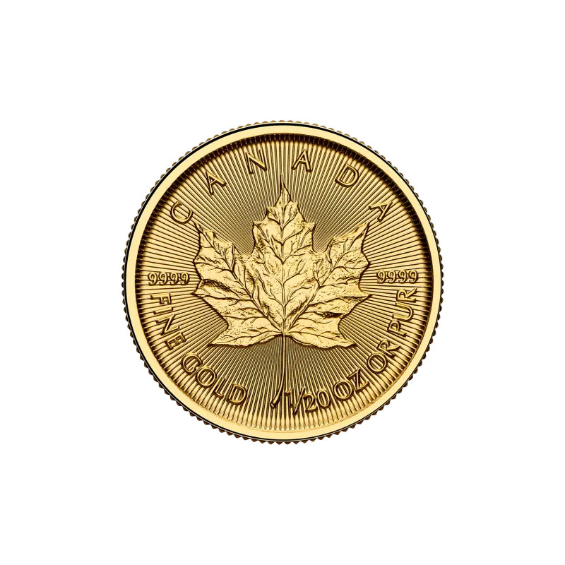 Zlatá mince 1/20 Oz Maple Leaf 2025