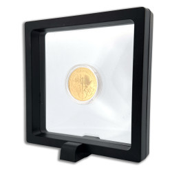 Rámeček na minci 3D box 110 mm černá