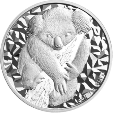 Stříbrná mince 1 Oz Koala 2007