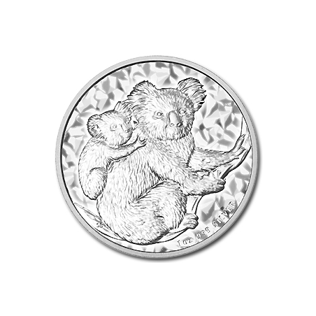 Stříbrná mince 1 Oz Koala 2008