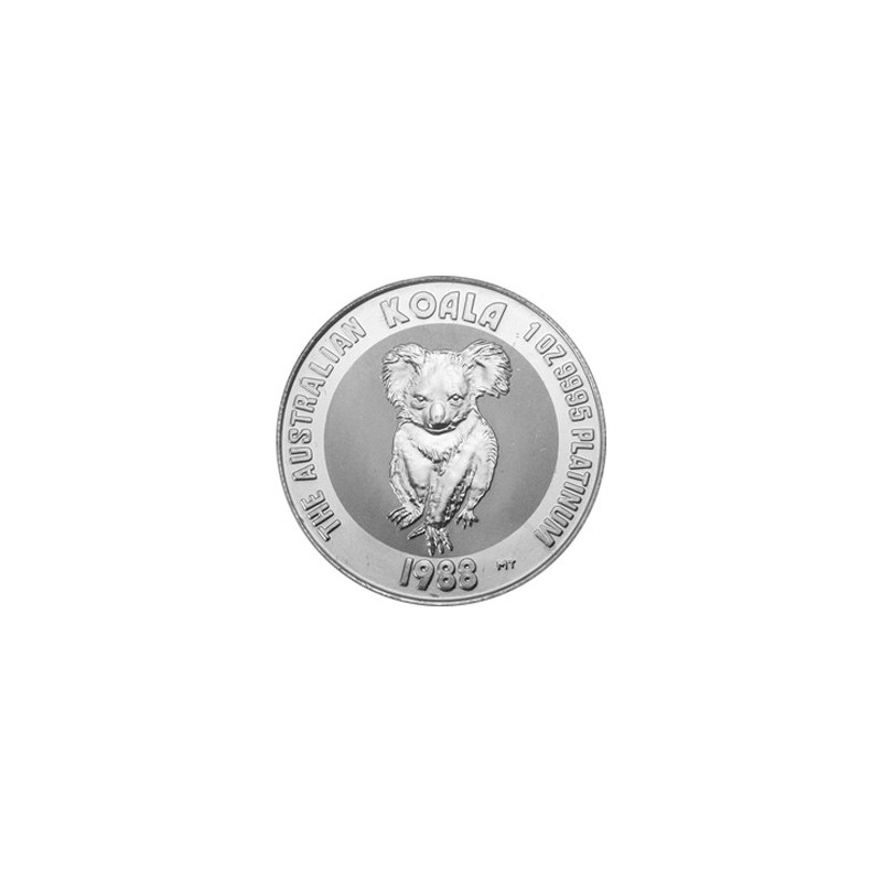 Platinová mince 1 Oz Australian Koala 1988