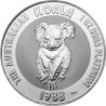 Platinová mince 1 Oz Australian Koala 1988