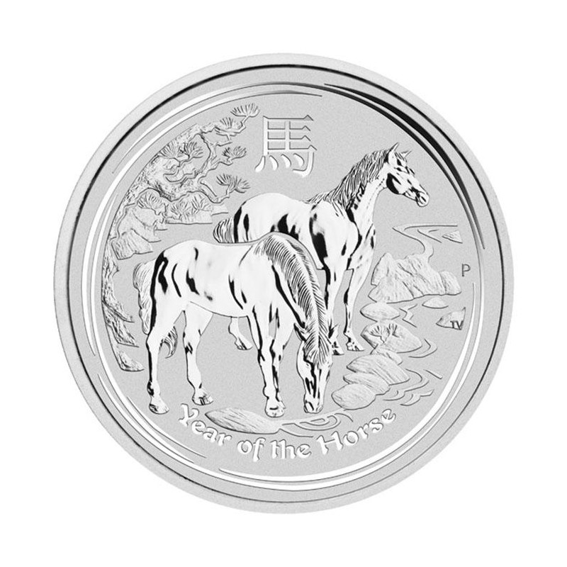 Stříbrná mince 1 Oz Lunar Series II Year of the Horse 2014