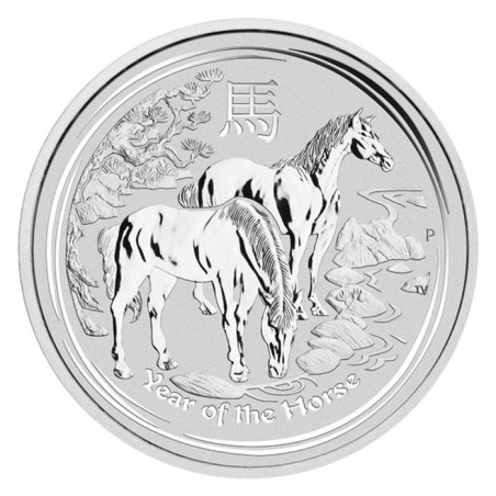 Stříbrná mince 1 Oz Lunar Series II Year of the Horse 2014