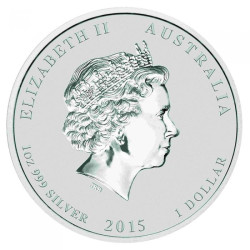 Stříbrná mince 1 Oz Lunar Series II Year of the Goat 2015