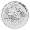 Stříbrná mince 1 Oz Lunar Series II Year of the Goat 2015