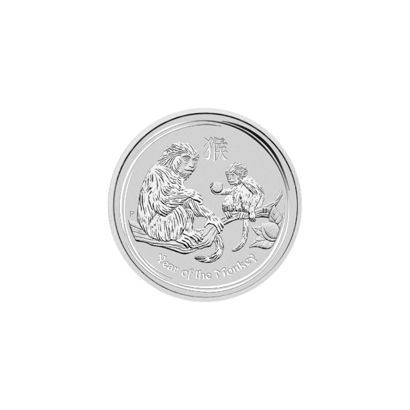 Stříbrná mince 1 Oz Lunar Series II Year of the Monkey 2016