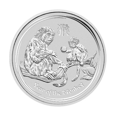 Stříbrná mince 1 Oz Lunar Series II Year of the Monkey 2016