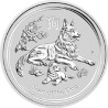 Stříbrná mince 1 Oz Lunar Series II Year of the Dog 2018