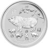 Stříbrná mince 1 Oz Lunar Series II Year of the Pig 2019