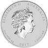Stříbrná mince 1 Oz Lunar Series II Year of the Rooster 2017