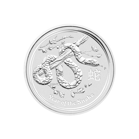 Stříbrná mince 1 Oz Lunar Series II Year of the Snake 2013