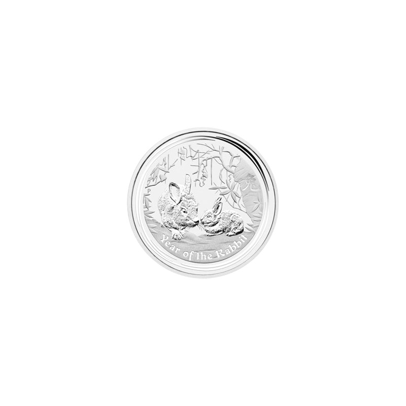 Stříbrná mince 1 Oz Lunar Series II Year of the Rabbit 2011