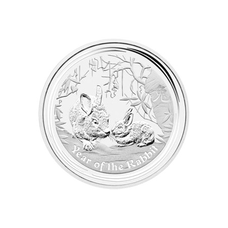 Stříbrná mince 1 Oz Lunar Series II Year of the Rabbit 2011