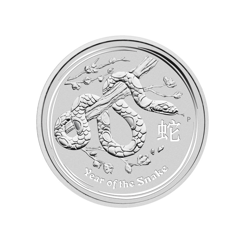 Stříbrná mince 1 Kg Lunar Series II Year of the Snake 2013