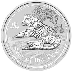 Stříbrná mince 1 Kg Lunar Series II Year of the Tiger 2010