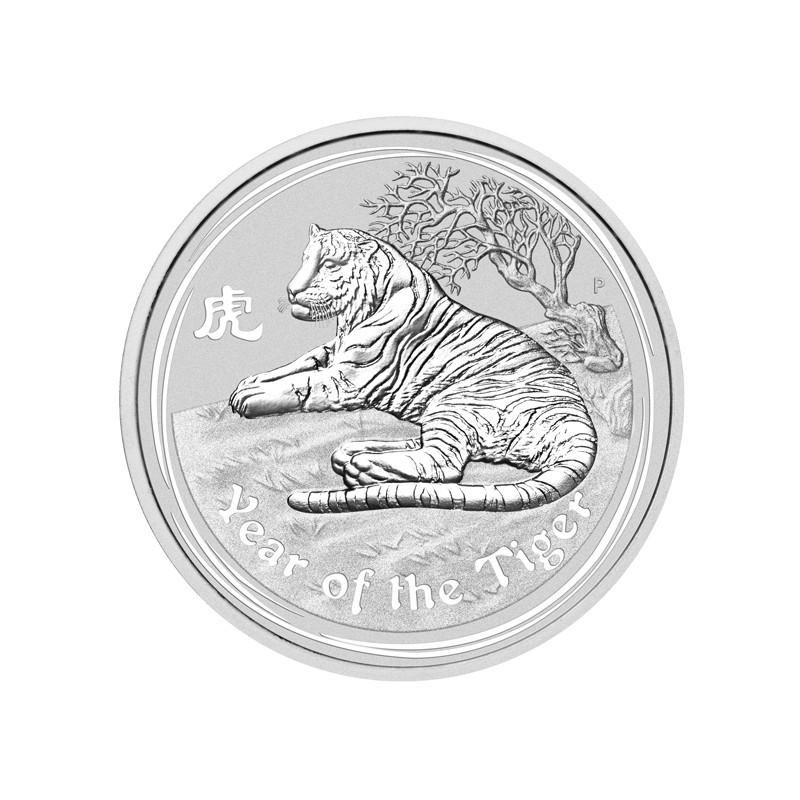 Stříbrná mince 1 Kg Lunar Series II Year of the Tiger 2010