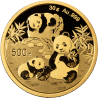 Zlatá mince 30 g China Panda 2025