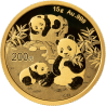 Zlatá mince 15 g China Panda 2025
