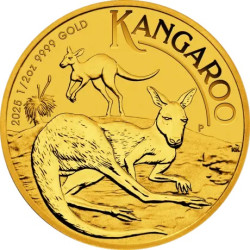 Zlatá mince 1/2 Oz Kangaroo...