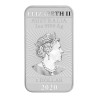 Stříbrná mince ve tvaru slitku 1 Oz Rectangular Dragon 2020