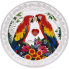 Stříbrná mince 1 Oz Love is precious Macaws 2025