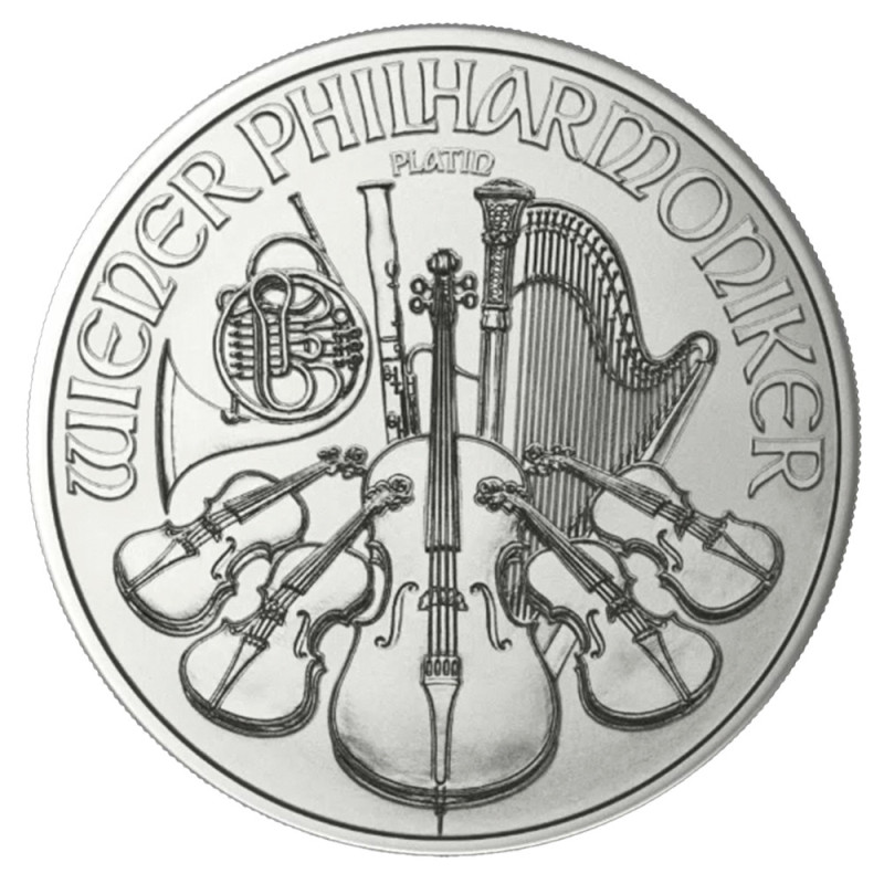 Platinová mince 1 Oz Wiener Philharmoniker 2025