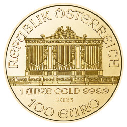 Zlatá mince 1 Oz Wiener Philharmoniker 2025