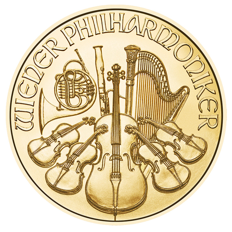Zlatá mince 1 Oz Wiener Philharmoniker 2025