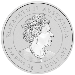Stříbrná mince 2 Oz Lunar Series III Year of the Mouse 2020