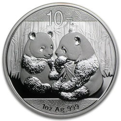 Stříbrná mince 1 Oz China...