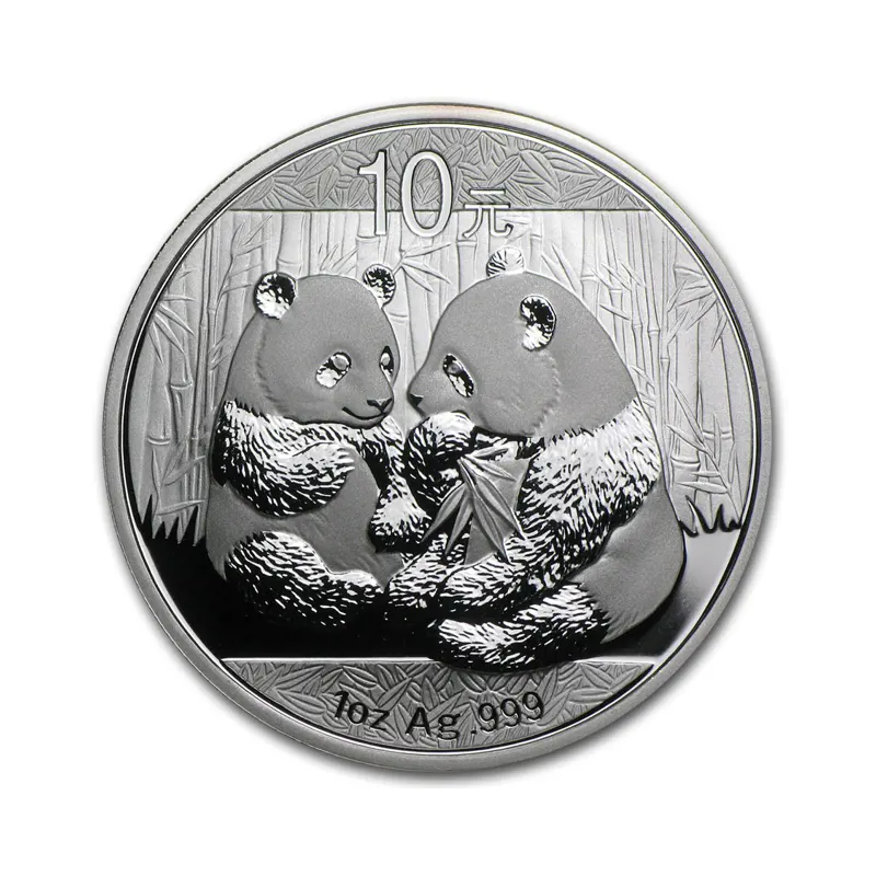 Stříbrná mince 1 Oz China Panda 2009