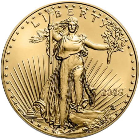Zlatá mince 1 Oz American Eagle 2025