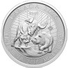 Stříbrná mince 2 Oz Býk a Medvěd 2025