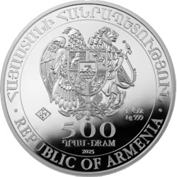 Stříbrná mince 1 Oz Archa Noemova 2025