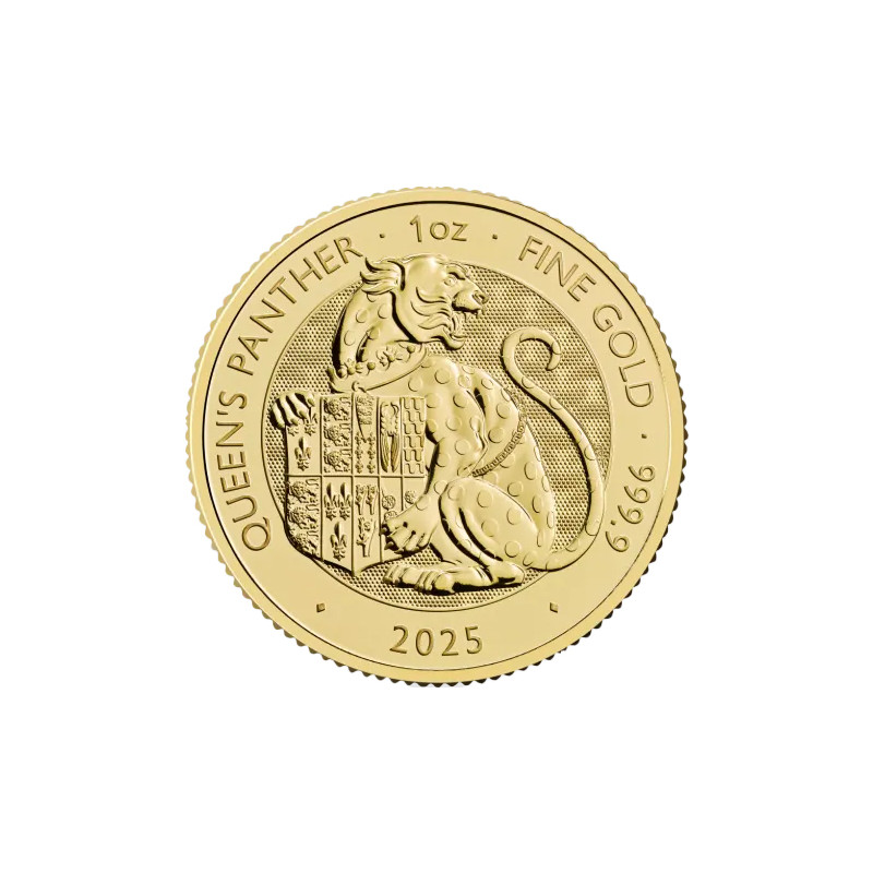 Zlatá Mince 1 Oz The Royal Tudor Beasts Královnin Panther 2025