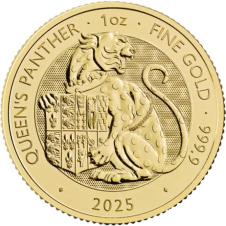 Zlatá Mince 1 Oz The Royal Tudor Beasts Královnin Panther 2025