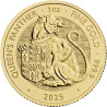 Zlatá Mince 1 Oz The Royal Tudor Beasts Královnin Panther 2025