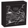 Stříbrná mince 1 Oz Lunar Series III Year of the Snake 2025 Zlaceno