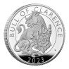 Stříbrná mince 1 Oz Royal Tudor Beasts The Bull of Clarence 2023 Proof