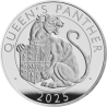 Stříbrná mince 1 Oz Royal Tudor Beasts The Panther 2025 Proof