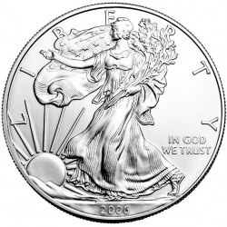 Stříbrná mince 1 Oz American Eagle 2006