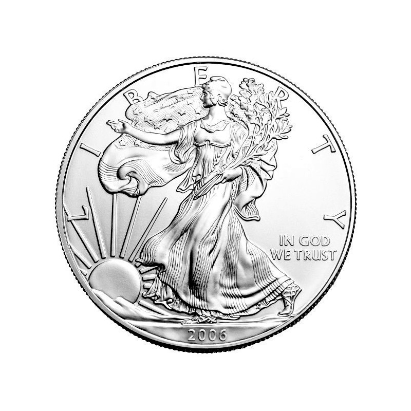 Stříbrná mince 1 Oz American Eagle 2006