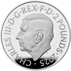 Stříbrná mince 1 Oz Royal Tudor Beasts The Panther 2025 Proof