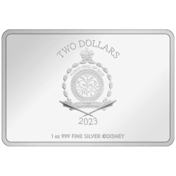 Stříbrná mince 1 Oz Disney 100 Years of Wonder 2023 Proof